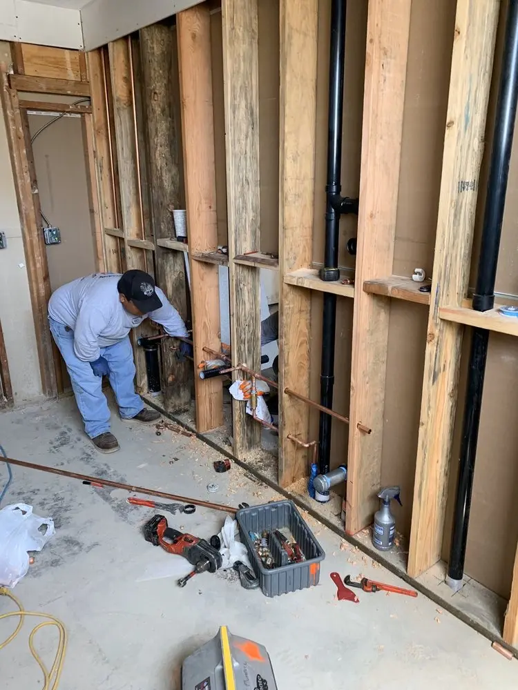 Commercial rough-in plumbing for Gas Line Repair in Andrews Estates